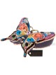 Hand Painted Red and Blue Butterfly in Flight Trin | Jewelry | Judaica